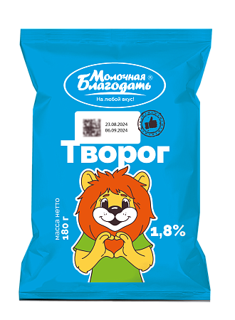 Творог МДЖ 1,8%